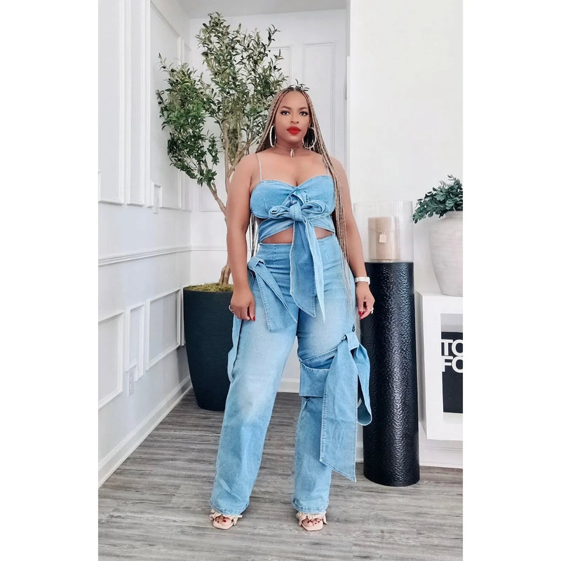 SIENA RIBBON JUMPSUIT
