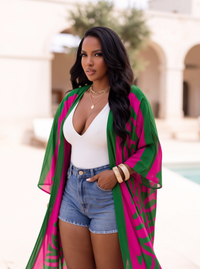 PRETTY IN PINK KIMONO / 8/31