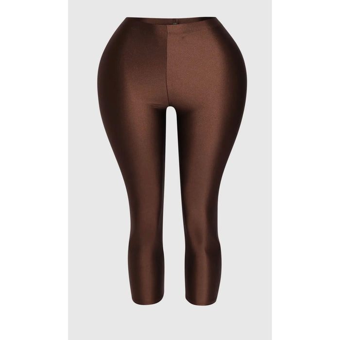 BROWN CAPRI LEGGINGS